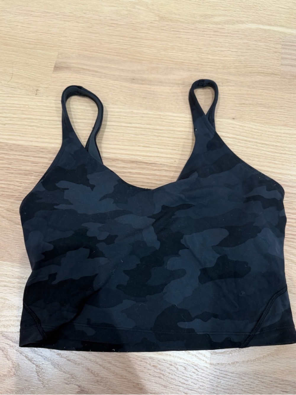 Lululemon alight tank black Camo